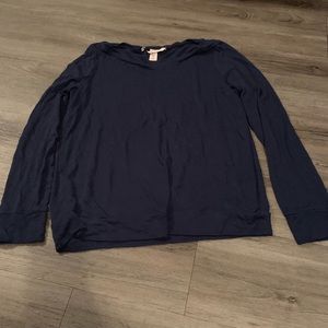Victoria’s Secret Navy long sleeve knit